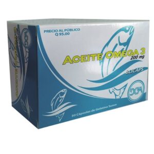 Aceite Omega 3 200 mg x 50 capsulas