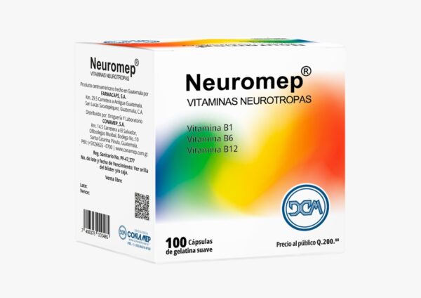 Neuromep x 100 Capsulas Gel