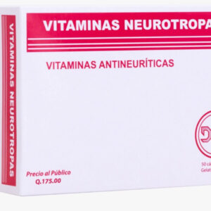 neurotropas Vitaminas antineuríticas 50 Capsulas Gel