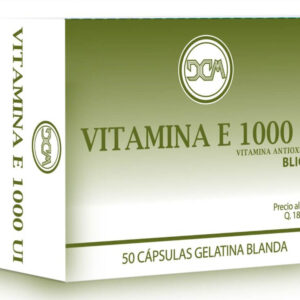 Vitamina E en capsulas gel 50 x caja