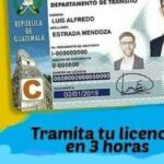 licencia de conducir en guatemala